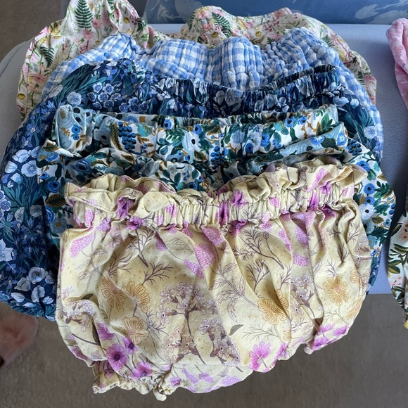 Adorable Lot of Handmade Little Girls’ Bloomers - Picture 1 of 3